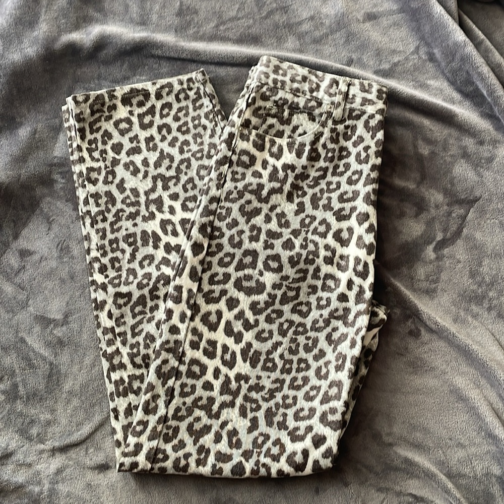 BDG Leopard Baggy Skate Fit Jean